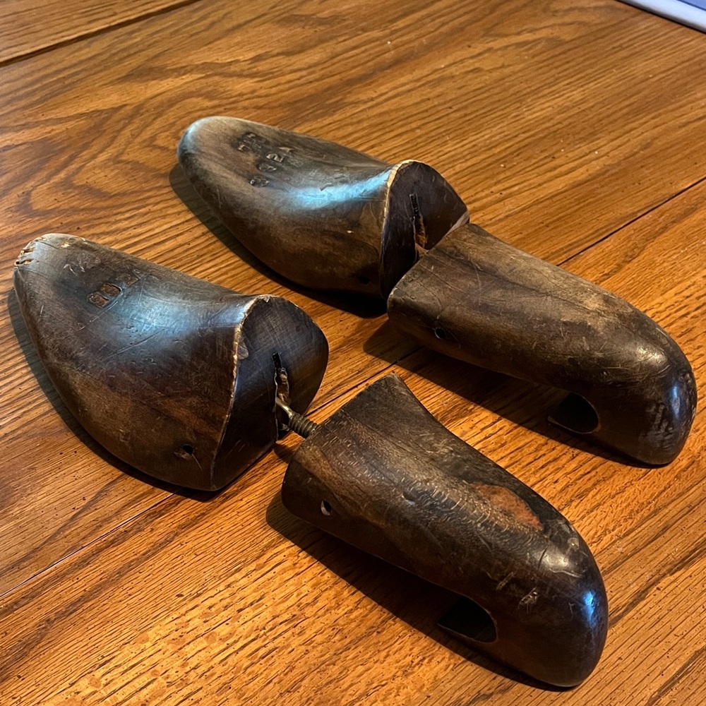 Vintage Wooden Shoe Trees